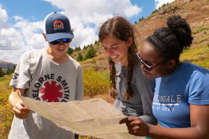 HMI, Semester, colorado, high mountain institute, map reading, rockies