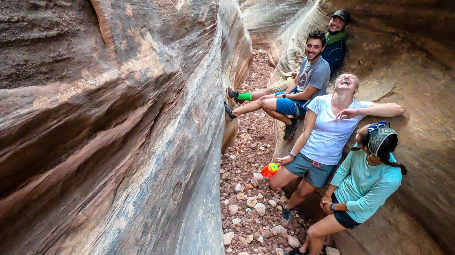 Rappel into remote slot canyons and learn about their formation