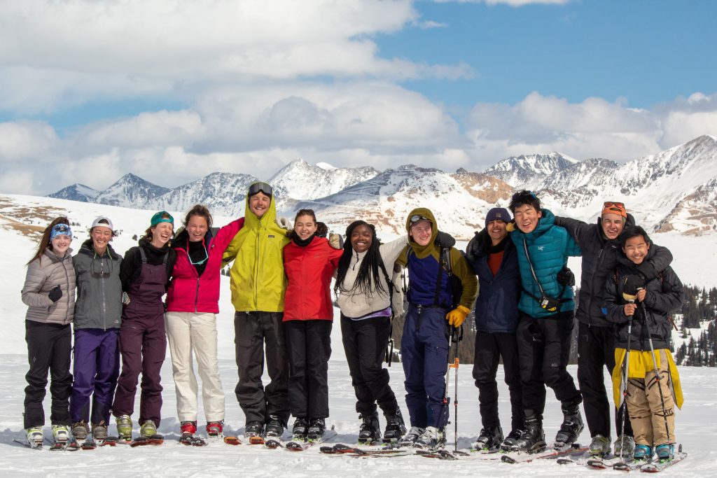 HMI students on winter expedition